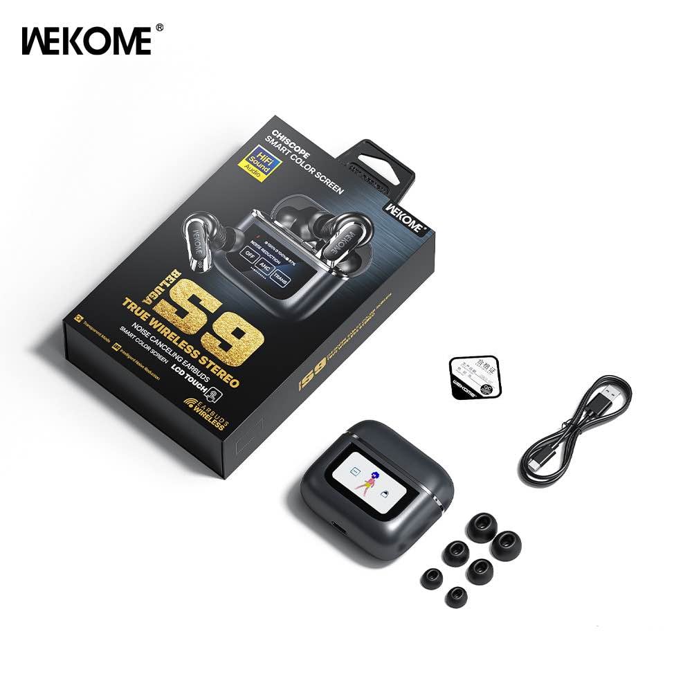 Picture of WEKOME S9 Chiscope Smart Color Screen True Wireless Earbuds 
