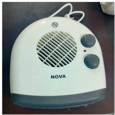 Picture of Nova Electric Room Heater 1207A | 2000W Instant Room Heater | Energy saving Heater - White