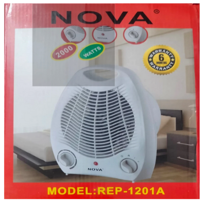 Picture of NOVA NH-1201A, Electric Fan Room Heater 2000W - White