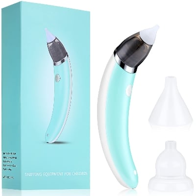 Picture of Baby Nasal Aspirator Electric Nose Cleaner Sniffing Equipment for Children - Multicolor