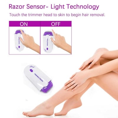Picture of Finishing Touch Beauty Tools Hair Remover Epilator Tool With Sensor Light Portable Design - Multicolor