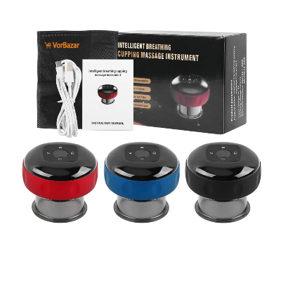Picture of Electric Cupping Therapy Massager , Hijama Cup Machine Therapy for Back, Neck, Joint Pain Relief - Multicolor