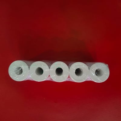 Picture of 5pcs 57x30mm Thermal Paper Rolls for Mini Printer | Prefect for Black & White Printing | Thermal Paper for Instant Print Digital Kids Camera Printer Masha Version Printer - White
