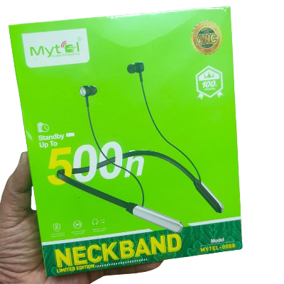 Picture of 500H Neckband Mytel 0088 Limited Edition Luxury Wireless Earphone Bluetooth 5.3 Type C port - Multicolor