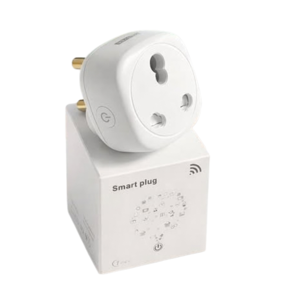 Picture of Tuya Wifi Smart Plug (With Energy Monitoring) 250V, 16A for Air Conditioner - White