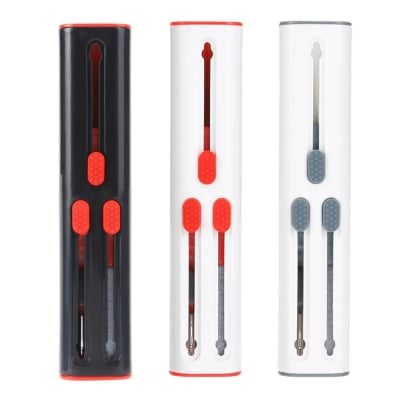 Picture of 4 in 1 Cleaner Kit Pen for Airpods Earbud ear phone mobile Cleaning Brush for Keyboard Earphones Computer Cleaning Too