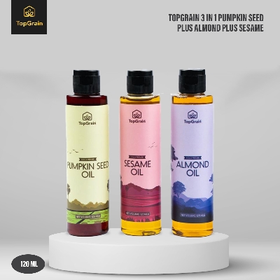 Picture of TopGrain 3 in 1 Pumpkin Seed Plus Almond Plus Sesame - 120 ML (Each)
