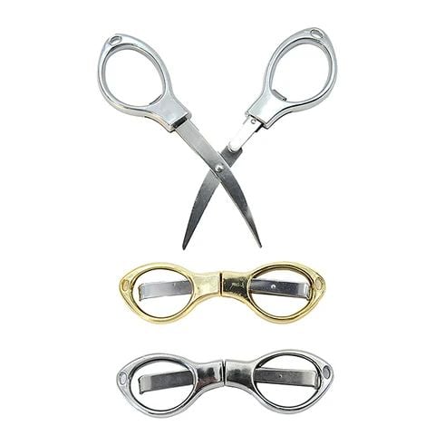Picture of Folding Scissors Pocket stainless Scissor Stationery Paper Office Student School