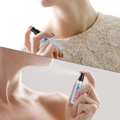 Picture of 5ml Portable Mini Refillable Perfume Bottle With Spray Scent Pump Empty Cosmetic Containers Spray Atomizer Bottle For Travel