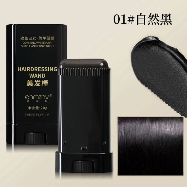 Picture of 3Color Quick Touch-Up Hair Stick Temporary Color Stick Portable Temporary Quick Coverage Hair Pen Disposable Hair Dye Stick Comb