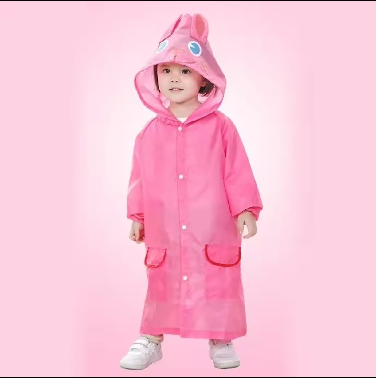 Picture of Kids Raincoat Cartoon Animal Style Outdoor Waterproof Kids Raincoat Boys Girls Rainwear Baby Raincoat Children Rain Poncho