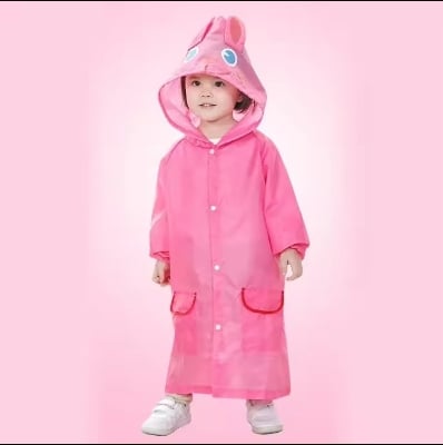 Picture of Kids Raincoat Cartoon Animal Style Outdoor Waterproof Kids Raincoat Boys Girls Rainwear Baby Raincoat Children Rain Poncho