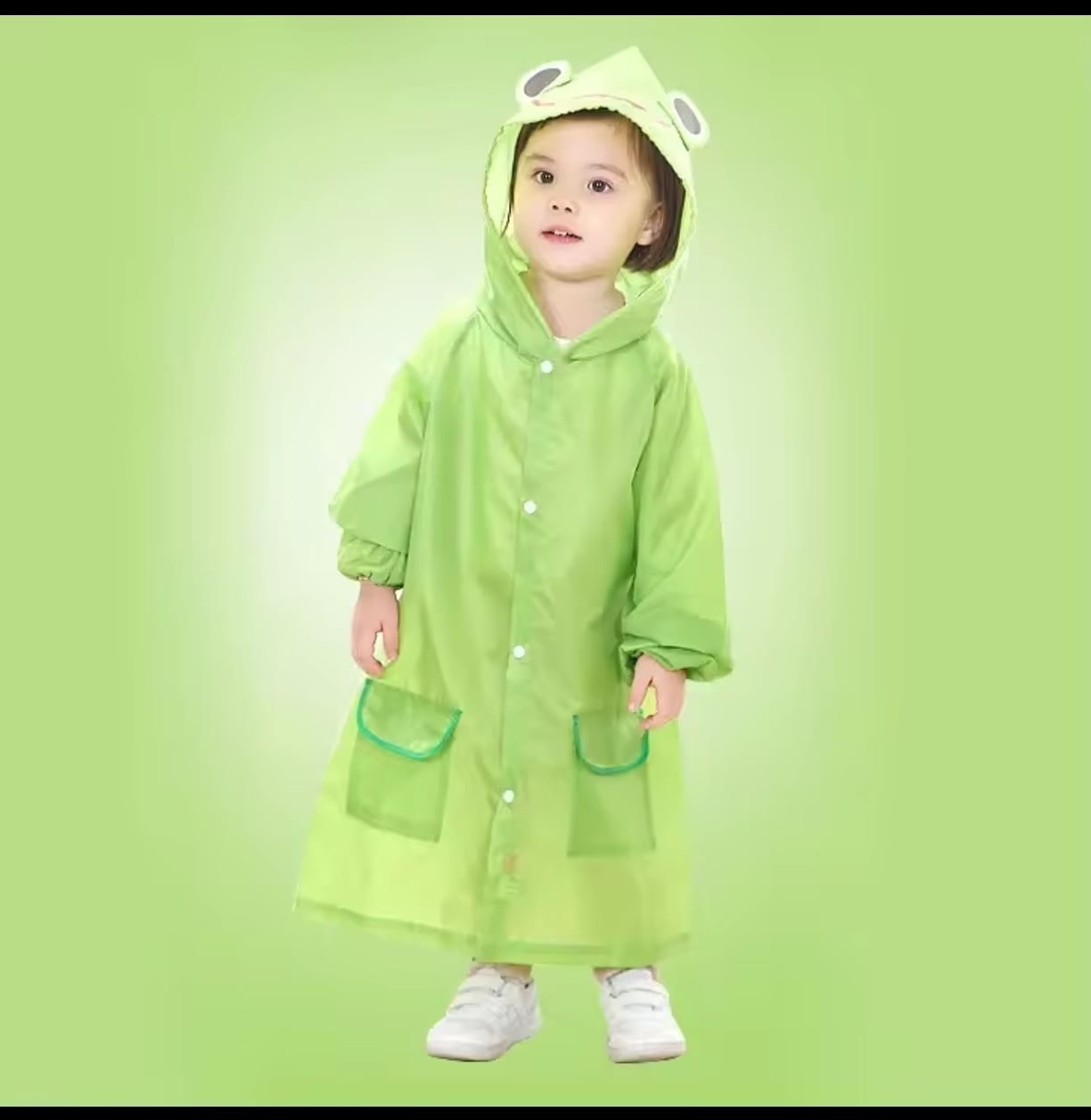 Picture of Kids Raincoat Cartoon Animal Style Outdoor Waterproof Kids Raincoat Boys Girls Rainwear Baby Raincoat Children Rain Poncho