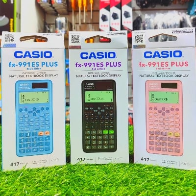 Picture of FX-991es plus (14 days return warrenty)(2nd Edition),(Thailand Variant), Scientific calculator Engineering best quality premium-ssc hsc engineering-black , pink ,yellow