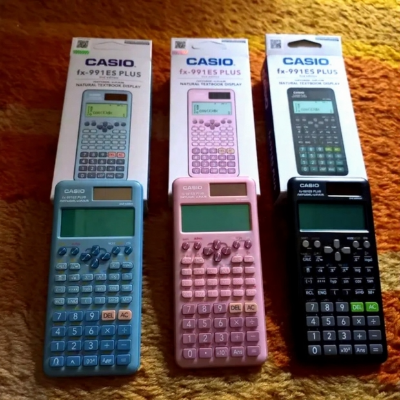 Picture of FX-991es plus (14 days return warrenty)(2nd Edition),(Thailand Variant), Scientific calculator Engineering best quality premium-ssc hsc engineering-black , pink ,yellow