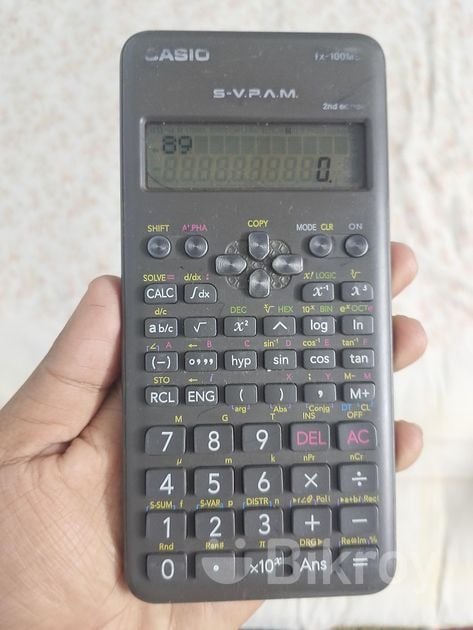 Picture of FX 100ms Calculator ,2nd Edition , (THAILAND VARIANT) calculator, Non-Programmable acadamic-black