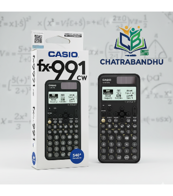 Picture of FX 991cw ClassWiz Scientific Calculator , (MASTER COPY) (THAILAND VARIANT)Non- Programmableh,engineering,hsc - Black Solar & Battery Powered Scientific Calculator