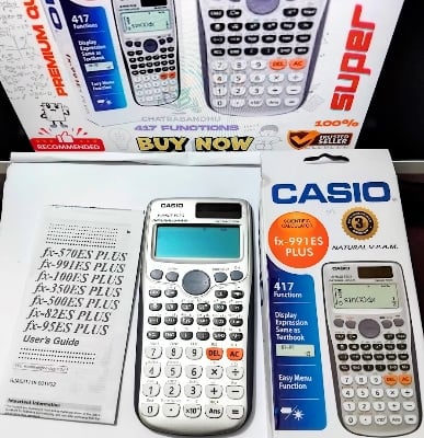 Picture of FX 991es plus 1st edition (THAILAND VARIANT) Scientific Calculator, Engineering for students-silver