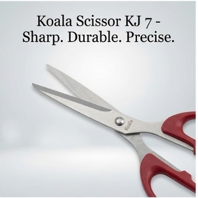 Picture of Koala Scissor KJ 7 (7 Inch) - Stainless Steel All-Purpose Scissors for Home & Office