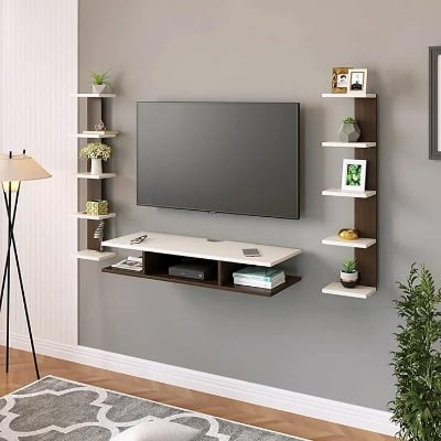 Picture of ওয়াল মাউন্ট টিভি কেবিনেট  tv cabinet - Beige