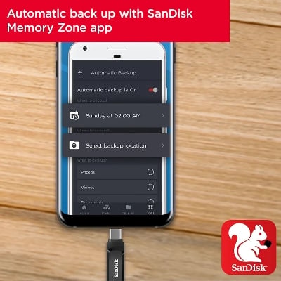 Picture of Pendrive OTG USB 3.1 Type-C 256GB USB Flash Drive   up to 150MB/s Pendrive Pen Drive for cellphone tablet PC (32GB, 128GB, 64GB) Available  SDDDC3