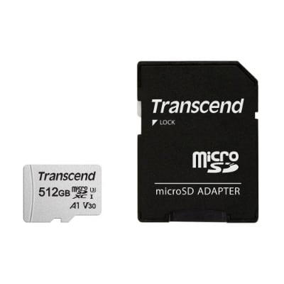 Picture of Transccend 512GB UHS-I MicroSD 300S Memory Card