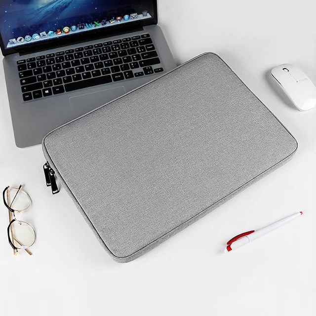 Picture of Waterproof Portable Laptop Sleeve Bag Cover 11 12 13 14 15 15.6 Inch for Macbook Huawei Xiaomi HP Dell Lenovo Laptop Sleeve