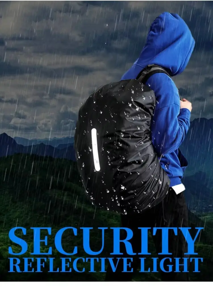 Picture of 70/60/45/35L Bag Rain Dust Cover Protable Waterproof Anti-tear Dustproof Anti-UV Backpack Camping Hiking