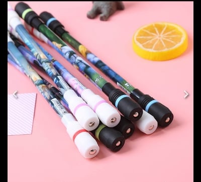 Picture of 1Pcs Magic Spinner Toy Adult Kids Antistress Spinning Pen Plastic Spiner Pen Stress Reliever Anti-slip Hand Spinner Stress Toy