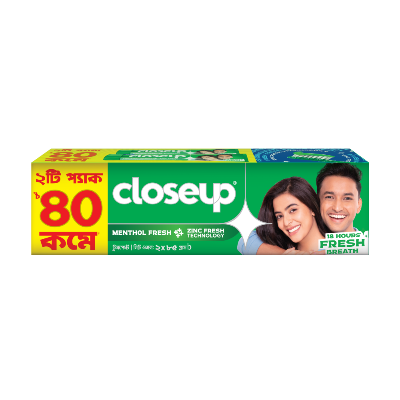 Picture of Closeup Toothpaste Menthol Fresh (Twin Pack 2X85g)