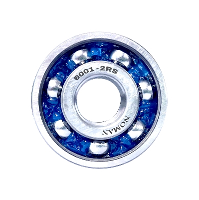 Picture of Noman Bearing 6001-2RS (10 Pcs) High Performance Double Groove Ball Bearing