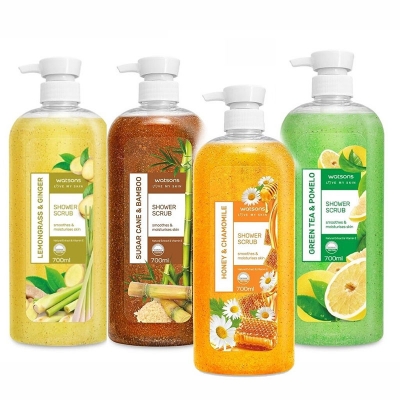 Picture of Watsons Shower Scrub Lavender & Chamomile 700ml - Purple