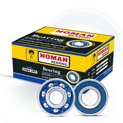 Picture of Noman Bearing 6004-2RS (10 PCS) High-Quality Deep Groove Ball Bearing