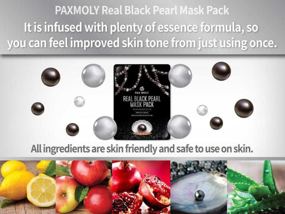 Picture of Pax Moly Real Black Pearl Mask Pack 25ml