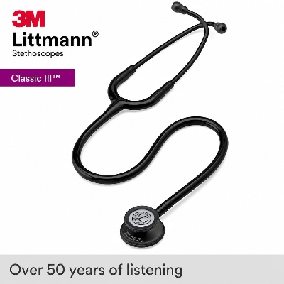 Picture of Littmann Classic III Medical Professional Stethoscope Standard Edition (Black Color)
