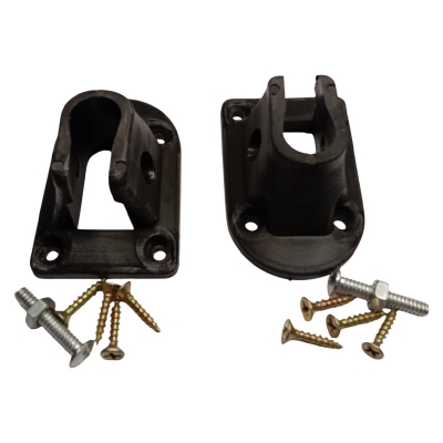 Picture of Foldable Desk Leg Brackets/ Connector (2 Set) -Black