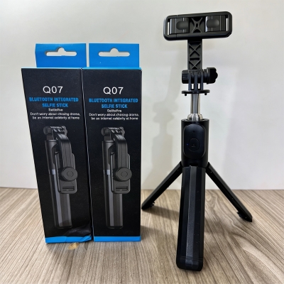 Picture of Q07 Portable Live Streaming Bluetooth Selfie Stick Tripod -Multicolor