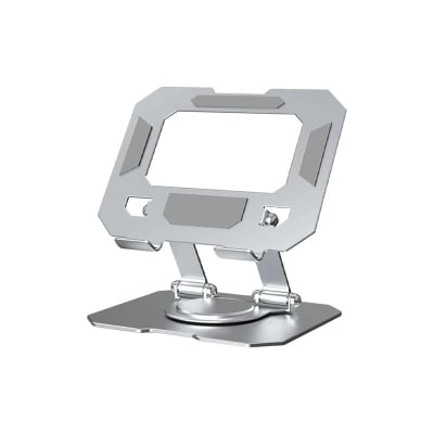 Picture of Tablet Stand for iPad, 360° Rotation Phone, Adjustable Foldable Tablet Holder,Metal Phone Stand Compatible with Any Phone/iPad Pro/ Air/ Mini