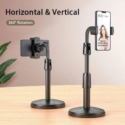 Picture of Height-Adjustable Mobile Phone Stand Holder: Elevate Convenience and Quality in Your Broadcasts -Multicolor