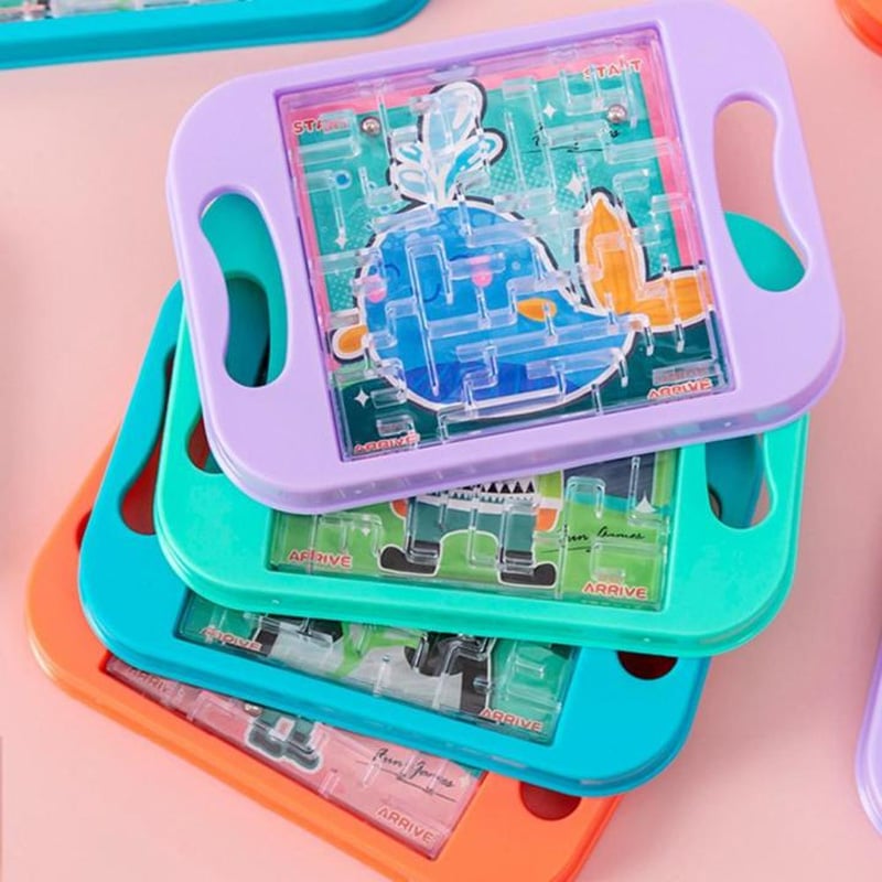 Picture of 3D Educational Toy Baby Balance Ball Board Puzzle Maze Game For Kid Brain Game