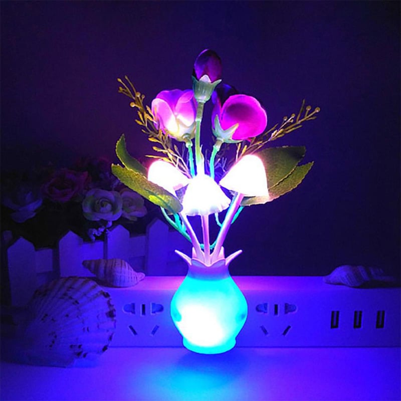 Picture of LED Dream Mushroom Lamp - multi color -Multicolor