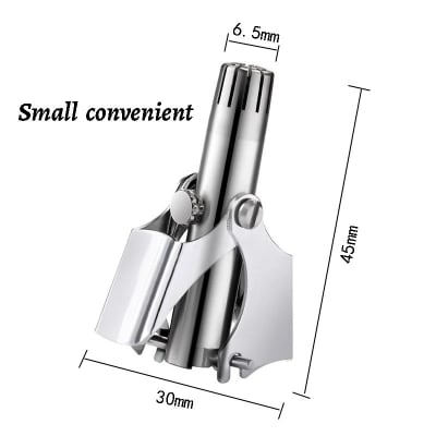 Picture of Stainless Steel Manual Nose Trimmer, Mechanical Nose Hair Trimmer, Shaving And Unwanted Hair Removal Tool - Trimmer - Trimmer For Men - Trimmer