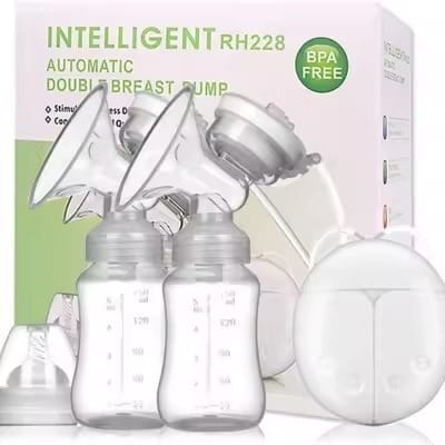 Picture of Electric BPA-Free Double Breast Pump Off White