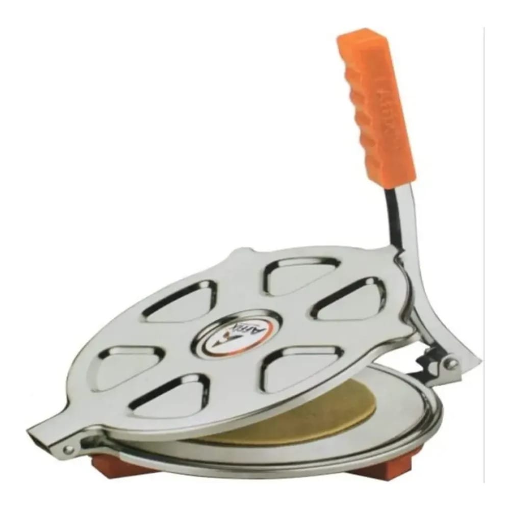 Picture of 3 in 1 Stainless Steel Puri Press/Roti Maker/Puri Maker/Papad Roti/Khakhra Maker Multicolor