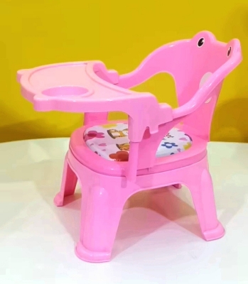 Picture of Baby Chair, with Tray Strong and Durable Plastic Chair for Kids/Plastic School Study Chair,Feeding Chair for Kids, Portable High Chair for Kids Multicolor