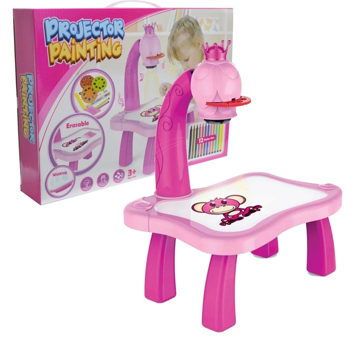 Picture of Projector Painting Table – Let Your Kids Draw with Magic 