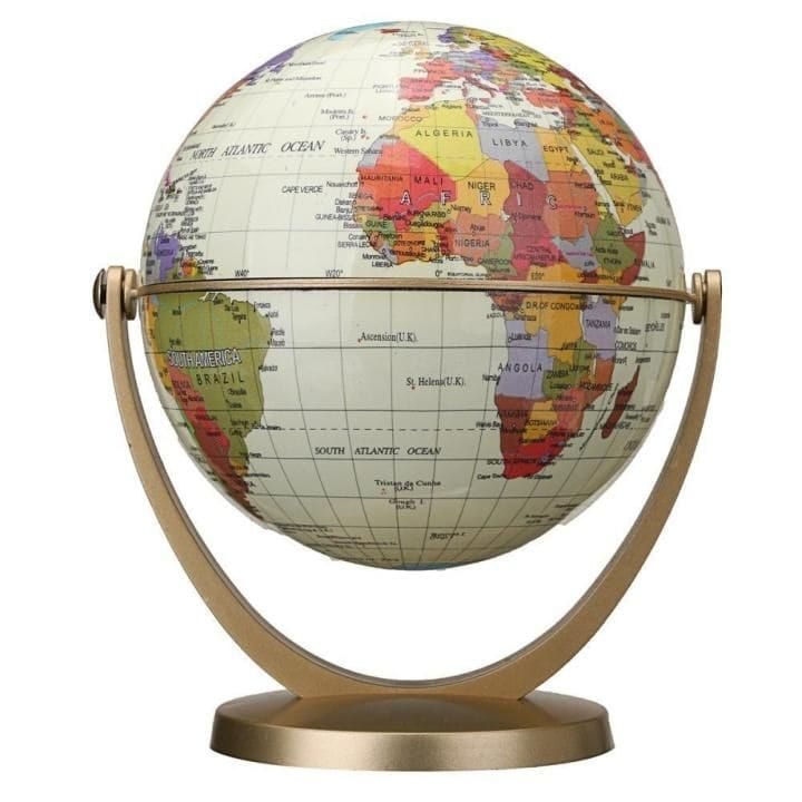 Picture of 360° rotation 14cm eath globe for all age 