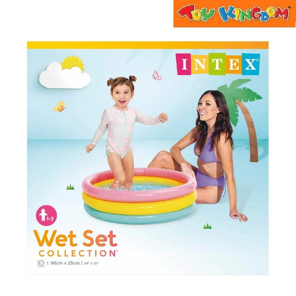 Picture of Intex Wet Set Collection Baby Pool Size(24 inch, 34 inch, 45 inch, 58 inch ) 