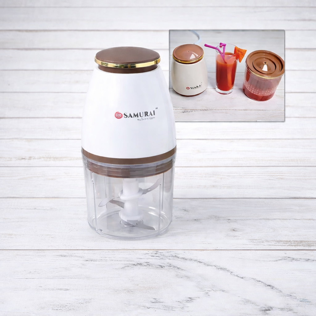 Picture of OSAKA &SAMURAI Multi-Purpose Blender Japan Meat Grinder - Bottom Grinder - Super Fast Fruit, Blender 750ml Grinder 