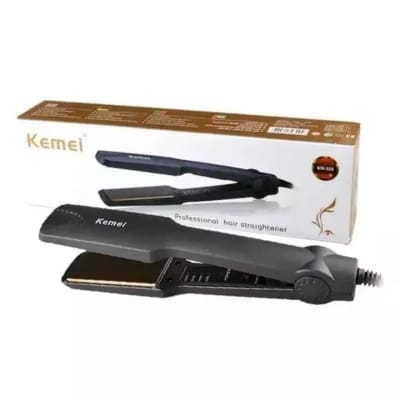 Picture of KEMEI KM-329 Electric Ceramic Flat Iron Hair Straightener Black
